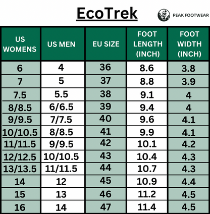 EcoTrek - Wide Toe Box Shoes - Healthy & non-slip barefoot shoes (Unisex)