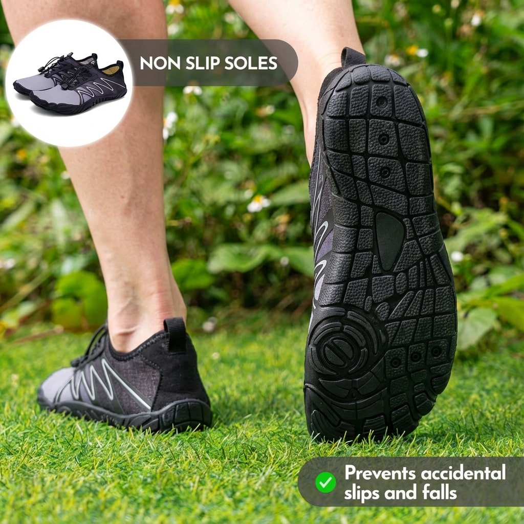 HydroGlide - Healthy & non-slip barefoot shoes (Unisex) (BOGO)